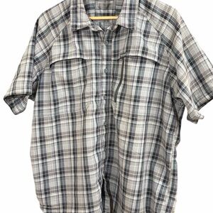 Columbia Men's Plaid Short Sleeve Shirt